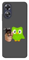 Чохол itsPrint Duolingo meme для Oppo A17