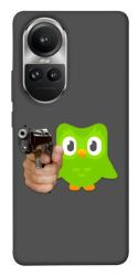 Чехол itsPrint Duolingo meme для Oppo Reno 10
