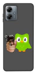 Чехол itsPrint Duolingo meme для Motorola Moto G14