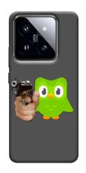 Чехол itsPrint Duolingo meme для Xiaomi 14 Pro