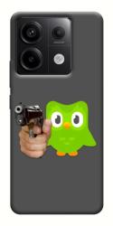 Чехол itsPrint Duolingo meme для Xiaomi Redmi Note 13 Pro 4G
