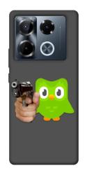 Чехол itsPrint Duolingo meme для Infinix Note 40 Pro 4G