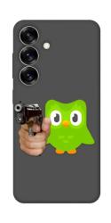 Чехол itsPrint Duolingo meme для Samsung Galaxy S25
