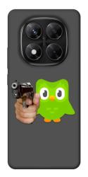 Чехол itsPrint Duolingo meme для Xiaomi Redmi Note 14 Pro 5G
