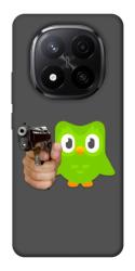 Чехол itsPrint Duolingo meme для Xiaomi Redmi Note 14 Pro+ 5G