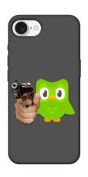 Чехол itsPrint Duolingo meme для Apple iPhone 16e (6.1")