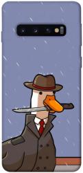 Чехол itsPrint Goose with knife для Samsung Galaxy S10
