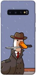 Чехол itsPrint Goose with knife для Samsung Galaxy S10+