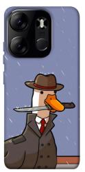 Чехол itsPrint Goose with knife для Tecno Spark Go 2023