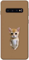 Чехол itsPrint Kitty standing для Samsung Galaxy S10