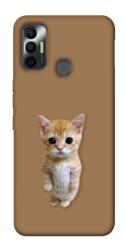 Чохол itsPrint Kitty standing для TECNO Spark 7