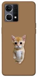 Чехол itsPrint Kitty standing для Oppo Reno 7 4G