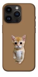 Чехол itsPrint Kitty standing для Apple iPhone 14 Pro (6.1")
