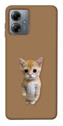 Чохол itsPrint Kitty standing для Motorola Moto G14