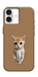 Чохол itsPrint Kitty standing для Apple iPhone 16 (6.1")