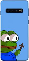 Чехол itsPrint Pepe frog для Samsung Galaxy S10