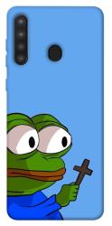 Чехол itsPrint Pepe frog для Samsung Galaxy A21