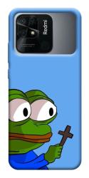 Чехол itsPrint Pepe frog для Xiaomi Redmi 10C