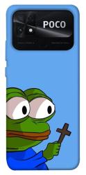 Чехол itsPrint Pepe frog для Xiaomi Poco C40
