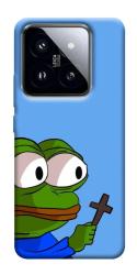 Чехол itsPrint Pepe frog для Xiaomi 14 Pro