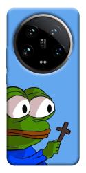 Чехол itsPrint Pepe frog для Xiaomi 14 Ultra