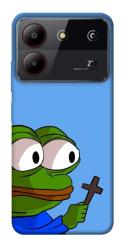 Чехол itsPrint Pepe frog для ZTE Blade A54 4G
