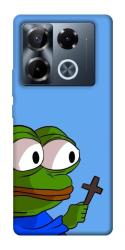 Чехол itsPrint Pepe frog для Infinix Note 40 Pro 4G