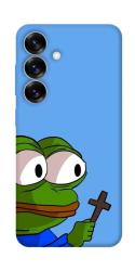 Чехол itsPrint Pepe frog для Samsung Galaxy S25