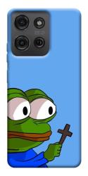 Чехол itsPrint Pepe frog для Motorola Moto G75 5G