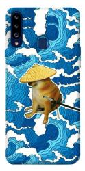 Чехол itsPrint Sad dog samurai для Samsung Galaxy A20s