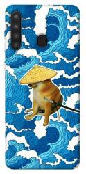 Чехол itsPrint Sad dog samurai для Samsung Galaxy A21