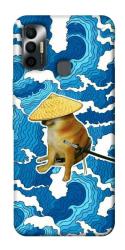 Чехол itsPrint Sad dog samurai для TECNO Spark 7