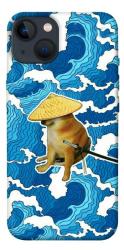 Чехол itsPrint Sad dog samurai для Apple iPhone 13 (6.1")