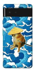 Чехол itsPrint Sad dog samurai для Google Pixel 6