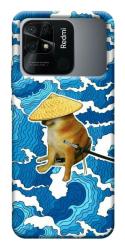 Чехол itsPrint Sad dog samurai для Xiaomi Redmi 10C