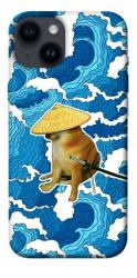 Чехол itsPrint Sad dog samurai для Apple iPhone 14 (6.1")