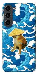 Чехол itsPrint Sad dog samurai для Samsung Galaxy S23