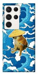 Чехол itsPrint Sad dog samurai для Samsung Galaxy S23 Ultra
