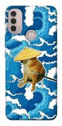Чехол itsPrint Sad dog samurai для Motorola Moto E40