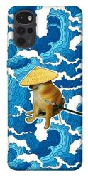 Чехол itsPrint Sad dog samurai для Motorola Moto G22