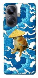 Чехол itsPrint Sad dog samurai для Realme 10 Pro+