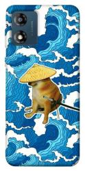 Чехол itsPrint Sad dog samurai для Motorola Moto E13