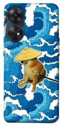 Чехол itsPrint Sad dog samurai для Oppo Reno 8 T 4G