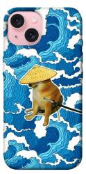Чехол itsPrint Sad dog samurai для Apple iPhone 15 (6.1")