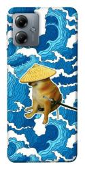Чехол itsPrint Sad dog samurai для Motorola Moto G14