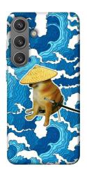 Чехол itsPrint Sad dog samurai для Samsung Galaxy S24