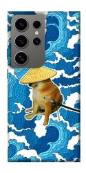 Чехол itsPrint Sad dog samurai для Samsung Galaxy S24 Ultra