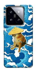 Чехол itsPrint Sad dog samurai для Xiaomi 14 Pro