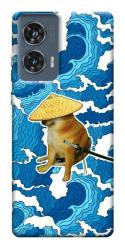 Чехол itsPrint Sad dog samurai для Motorola Edge 50 Fusion