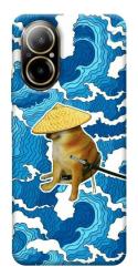 Чехол itsPrint Sad dog samurai для Realme C67 4G